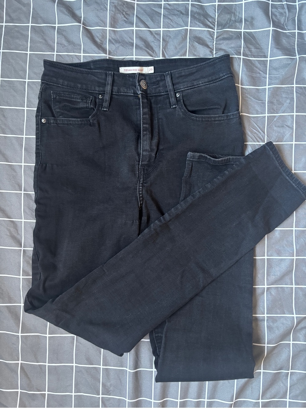Levi's 721 Black Skinny Women's Jeans